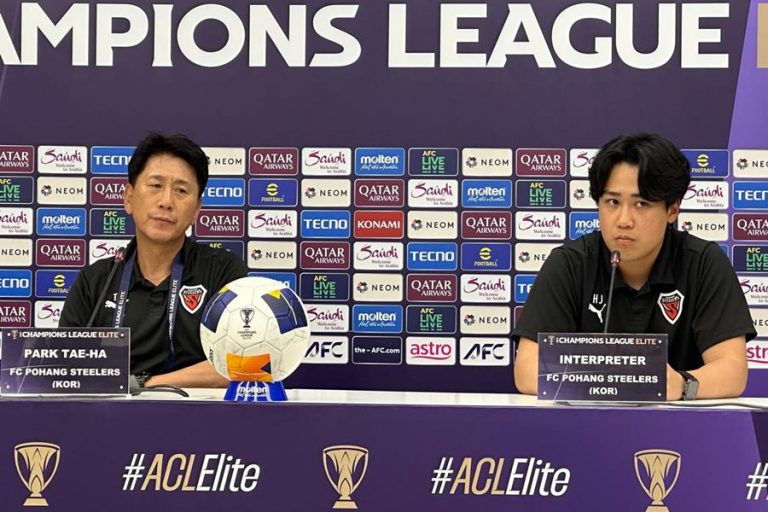 Pohang Steelers Coach, Park Tae ha