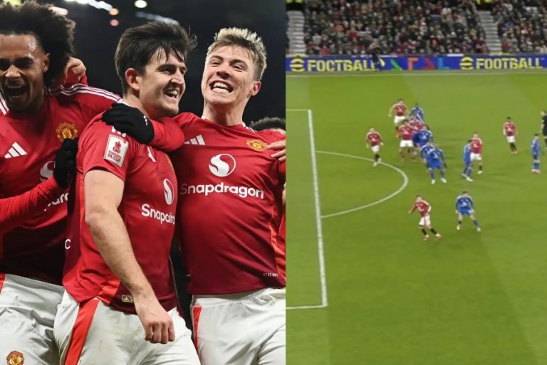 Amorim akui gol Maguire ofsaid dan patut dibatalkan.