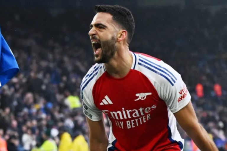 Pemain tengah Arsenal Mikel Merino terkejut dimasukkan sebagai penyerang.