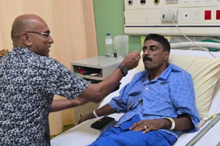G.Saravanan bekas atlet jalan kaki menderita penyakit MND