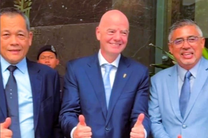 Noor Azman jumpa Presiden FIFA atas kapasiti peribadi