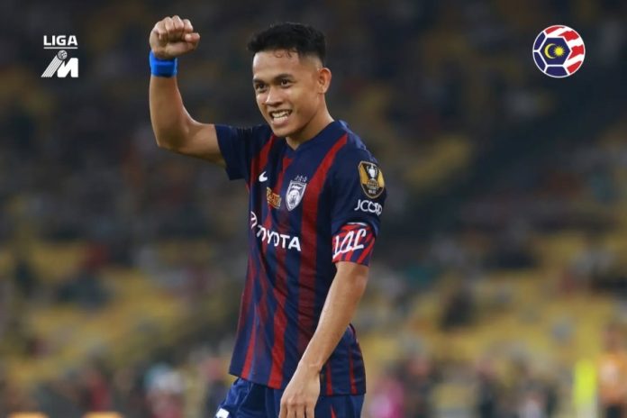 Arif Aiman Arif Aiman pemain terbaik final Piala Malaysia.