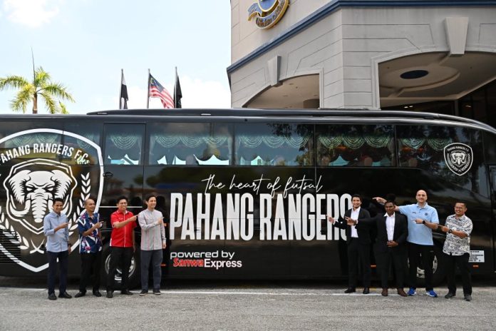 Sanwa ft. Pahang Rangers Sanwa sertai perjalanan Pahang Rangers